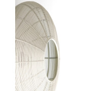 Plafonnière Bahoto mat crème