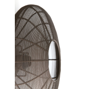 Plafonnière Bahoto mat donker bruin