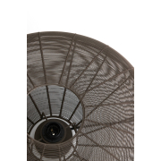 Plafonnière Bahoto mat donker bruin