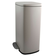 Prullenbak Spirella 50L mat taupe