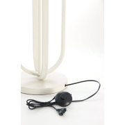Vloerlamp Aster crème